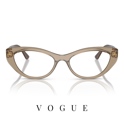 Vogue Eyewear - Mini Cat-Eye - Transparent Light Brown/Brown