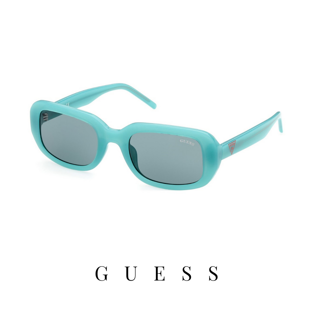 Guess Turquoise Stainless Steel Sunglasses main image 1