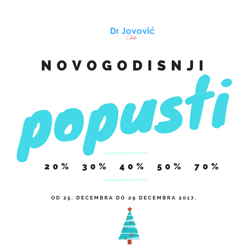 Novogodišnji popusti u optici Jovović
