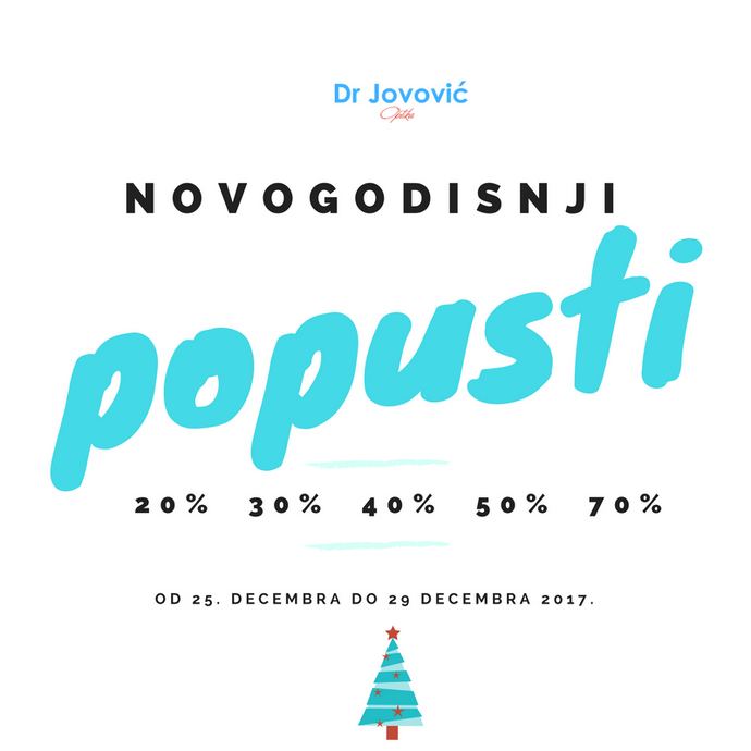 Novogodišnji popusti u optici Jovović