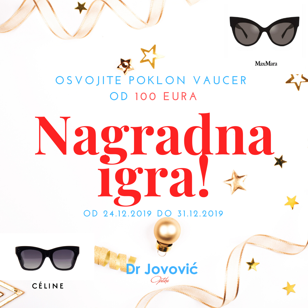 Nagradna igra u optici Jovović