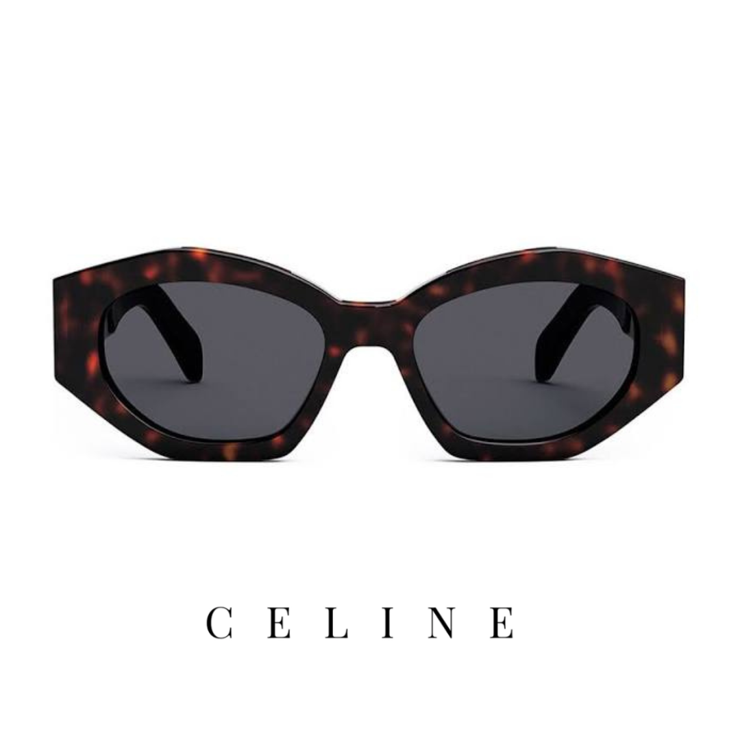 Celine - Triomphe - Oval / Cat Eye - Tortoise