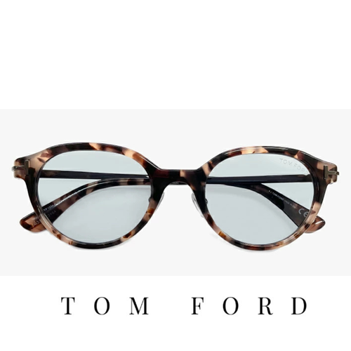 Tom Ford - Round - Shiny Tortoise