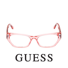 Guess Eyewear - Cat Eye - Transparent Pink