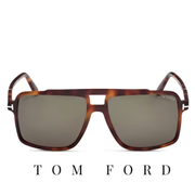 Tom Ford - Kemp - Navigator / Square - Tortoise