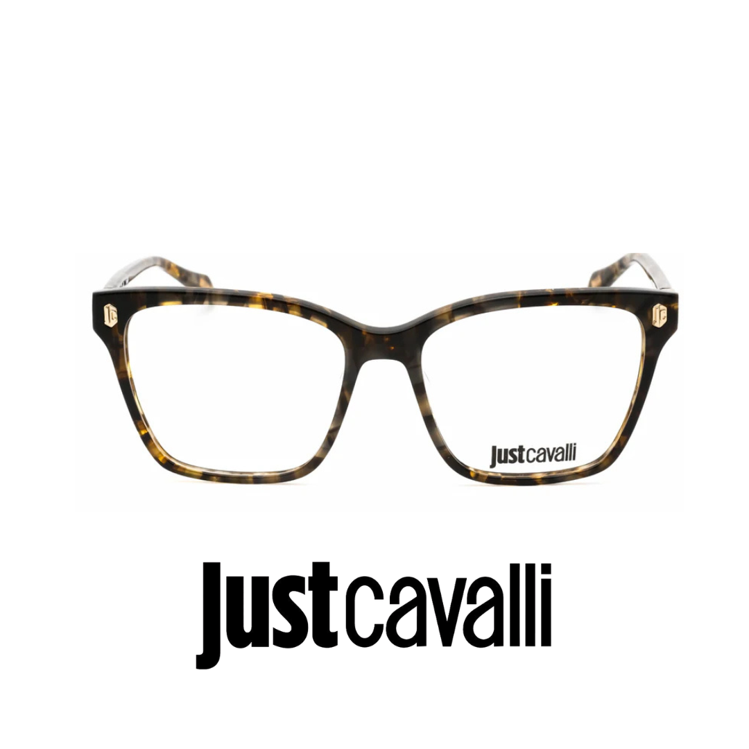 Just Cavalli Eyewear -  Butterfly - Shiny Green Tortoise