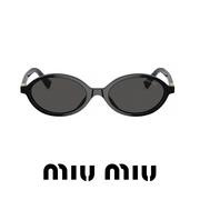 MiuMiu -  Oval - Black