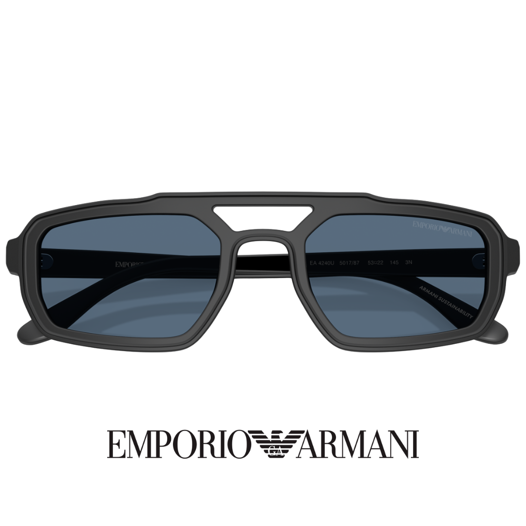 Emporio Armani - Irregular - Matte / Black