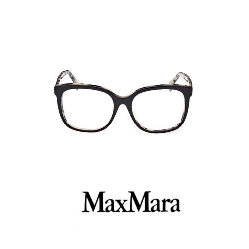 Max Mara Eyewear - Square - Black/Havana