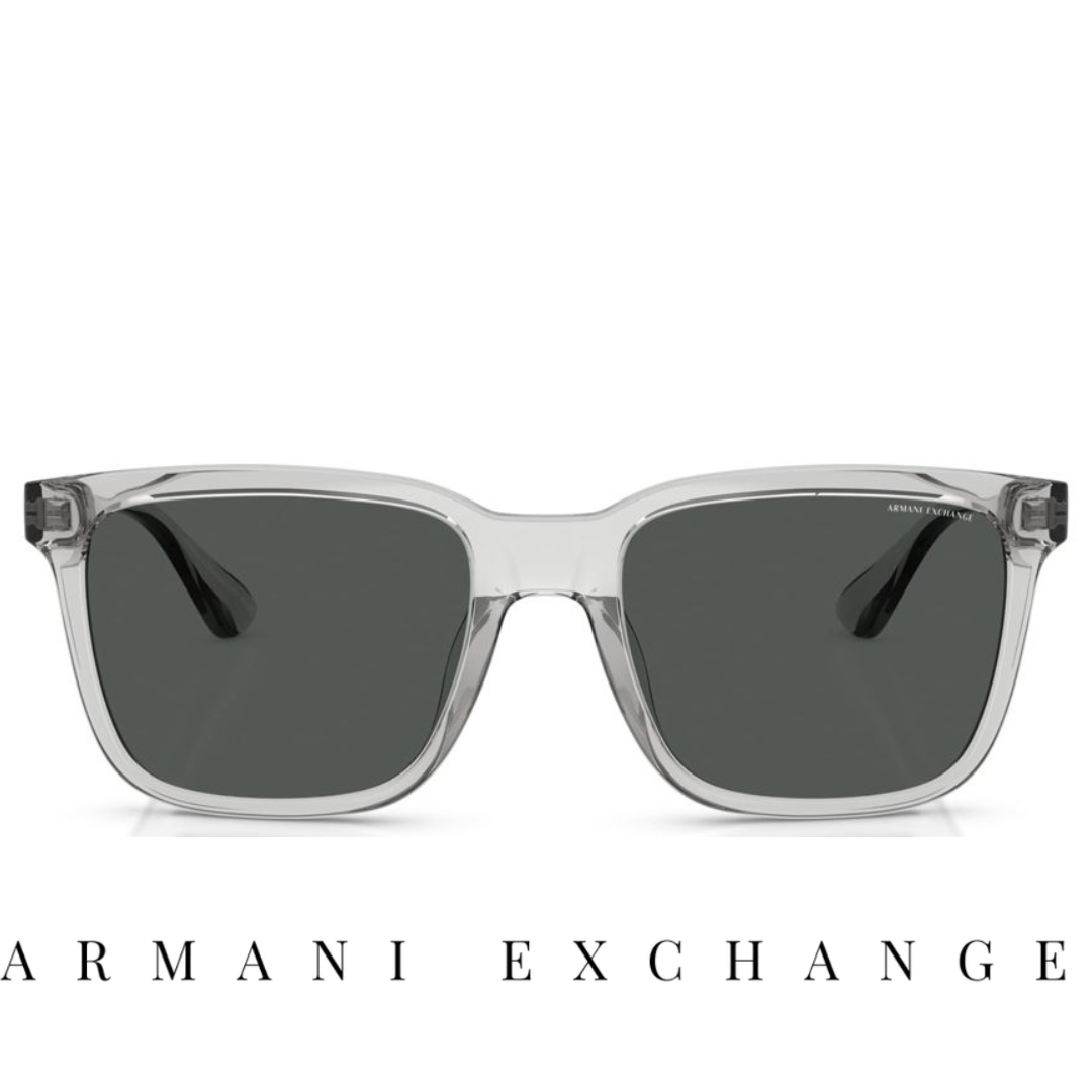Armani Exchange - Rectangular / Square - Transparent / Grey