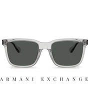 Armani Exchange - Rectangular / Square - Transparent / Grey