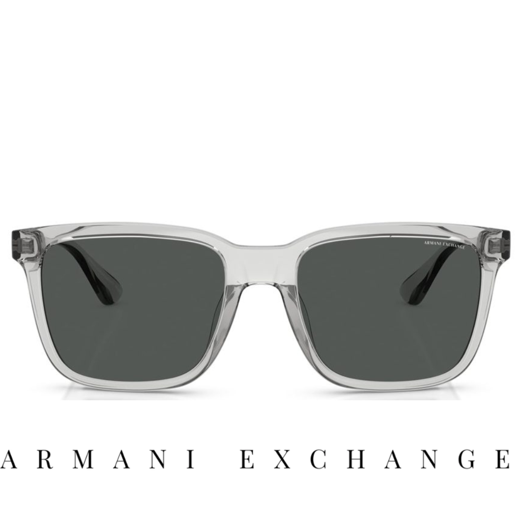Armani Exchange - Rectangular / Square - Transparent / Grey