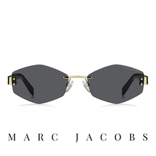 Marc Jacobs - Geometrical / Rimless  - Gold / Black