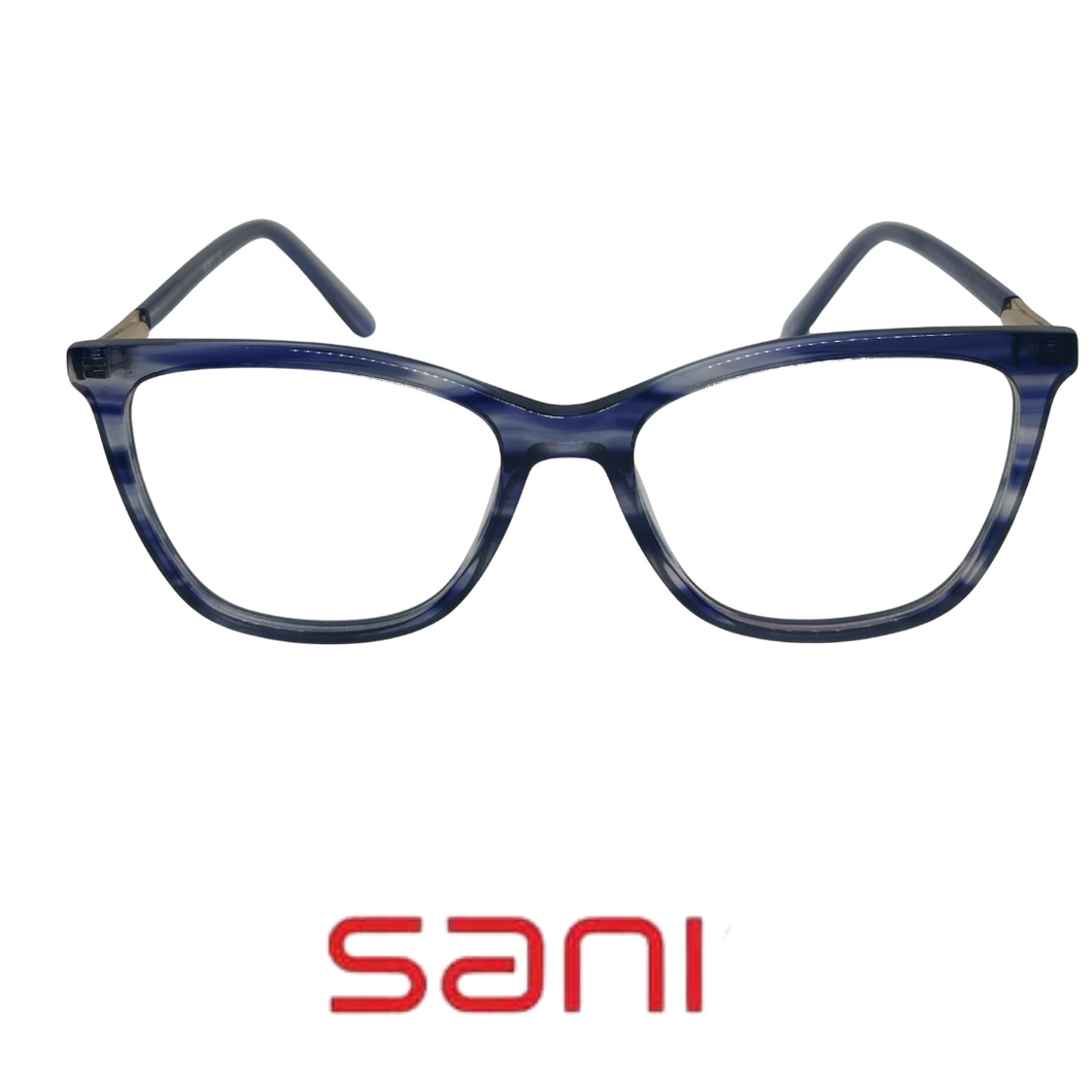 Sani Eyewear-Blue-Havana