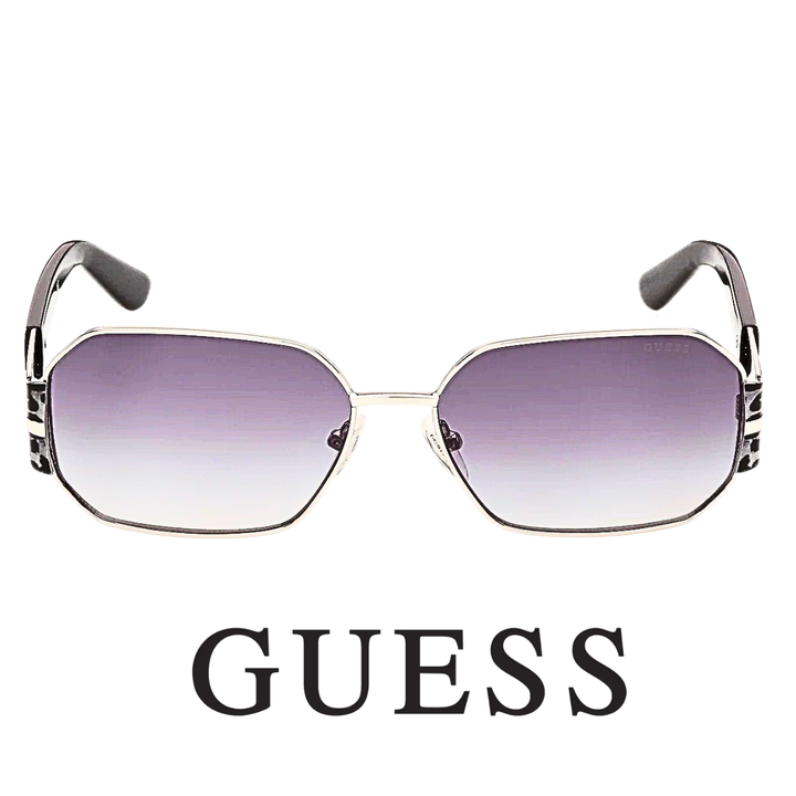 Guess - Geometric  - Shiny / Light / Ruthenium