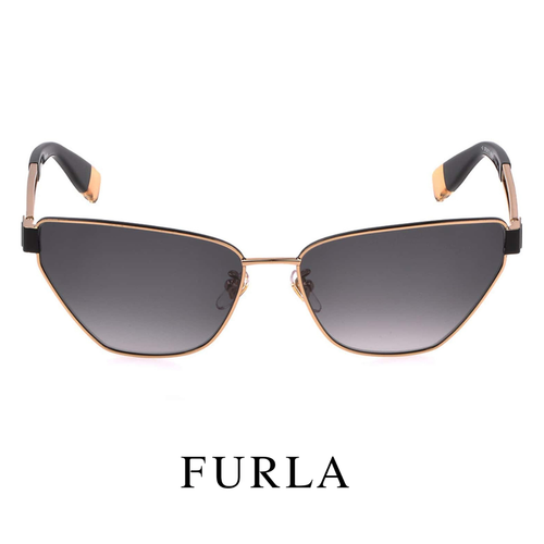 Furla - Cat Eye - Shiny Rose Gold / Black