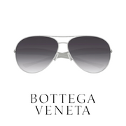 Bottega Veneta - Silver - Aviator