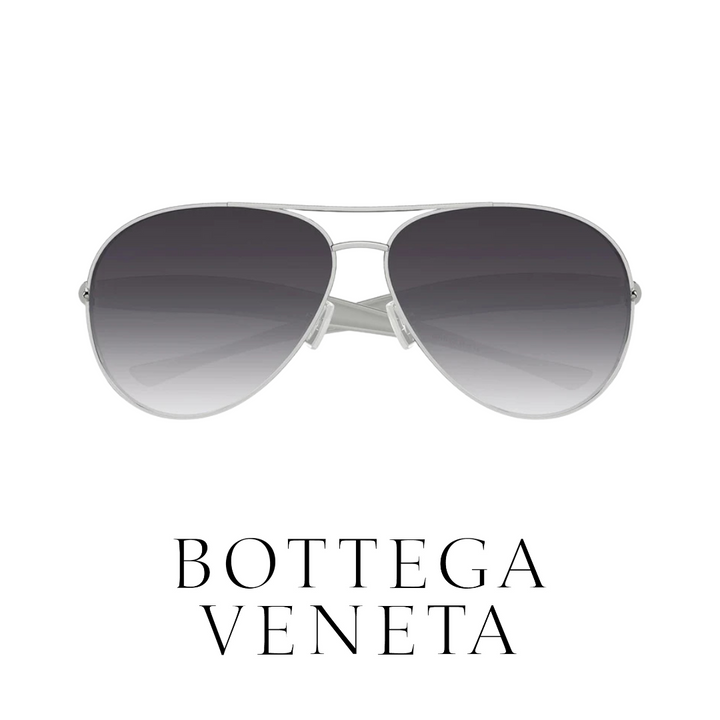 Bottega Veneta - Silver - Aviator