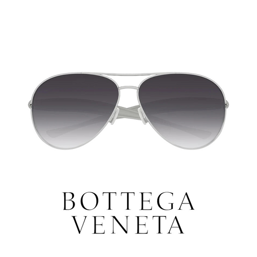 Bottega Veneta - Silver - Aviator