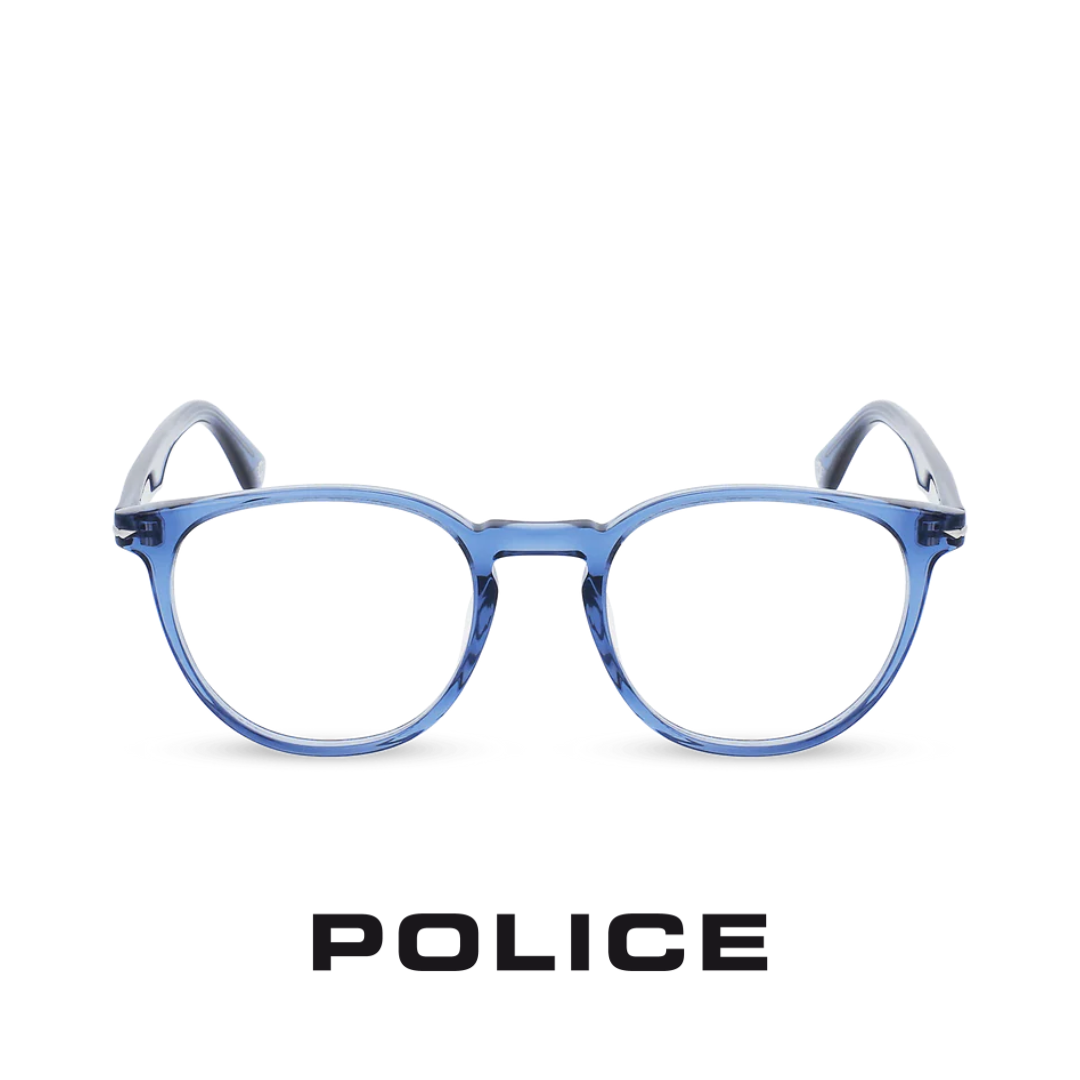 Police Eyewear - Champ - Oval - Transparent Blue