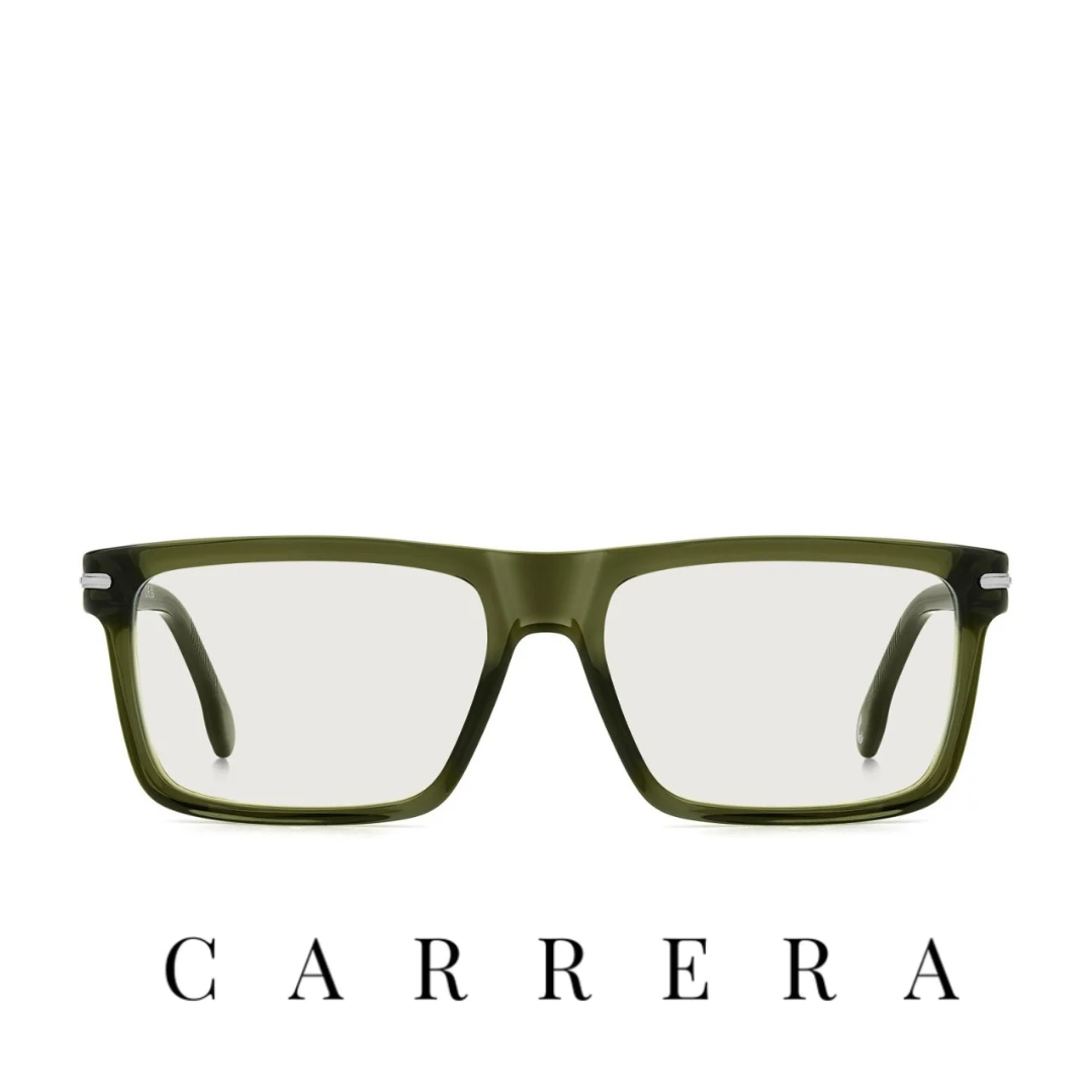 Carrera Eyewear - Rectangle - Transparent Military Green