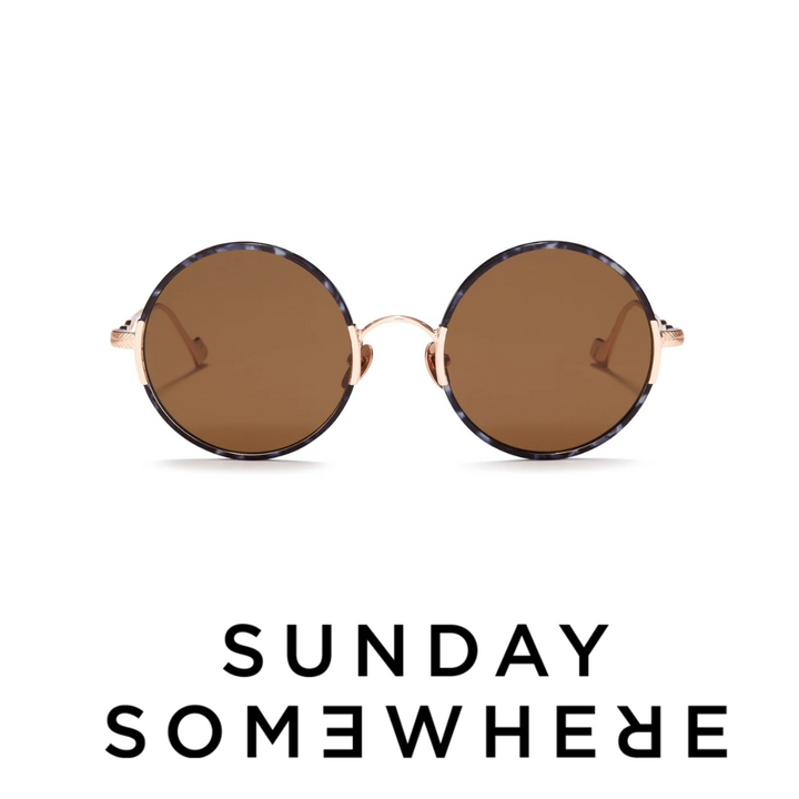 Sunday Somewhere - Round - Blue