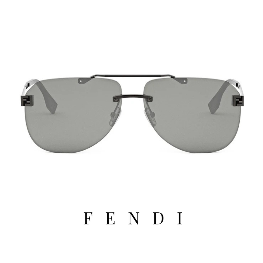 Fendi - Aviator - Grey