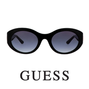 Guess - Oval - Shiny / Black