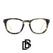 David Beckham Eyewear - Square - Gold&Grey - Titanium Tample