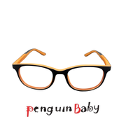 PenguinBaby Eyewear-Black/Orange