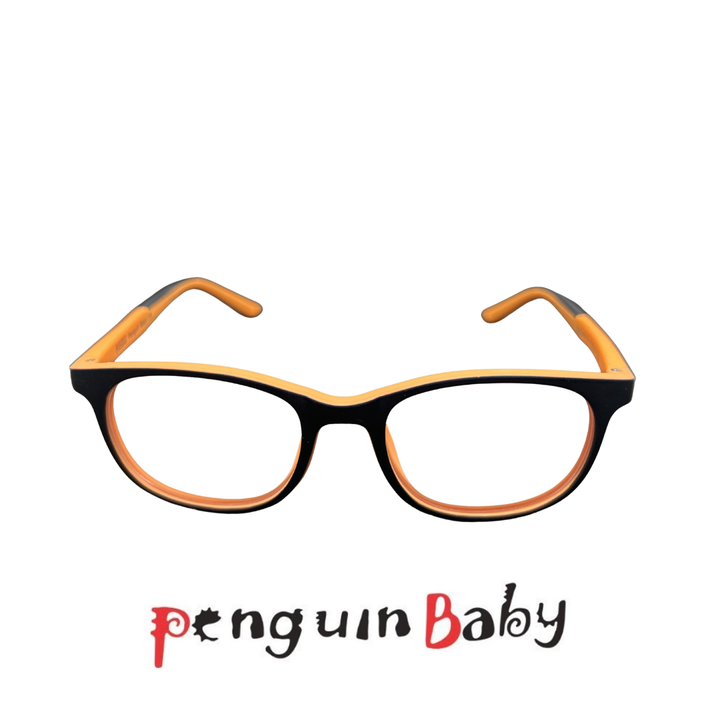 PenguinBaby Eyewear-Black/Orange