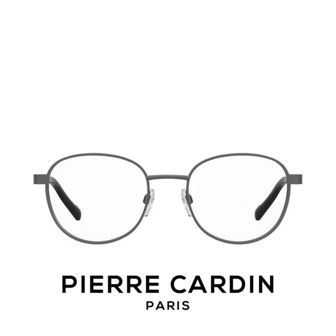 Pierre Cardini Eyewear - Round - Matte Ruthenium Black