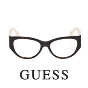 Guess Eyewear - Cat Eye - Havana White