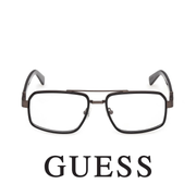 Guess Eyewear - Square - Double Bridge - Shiny Black