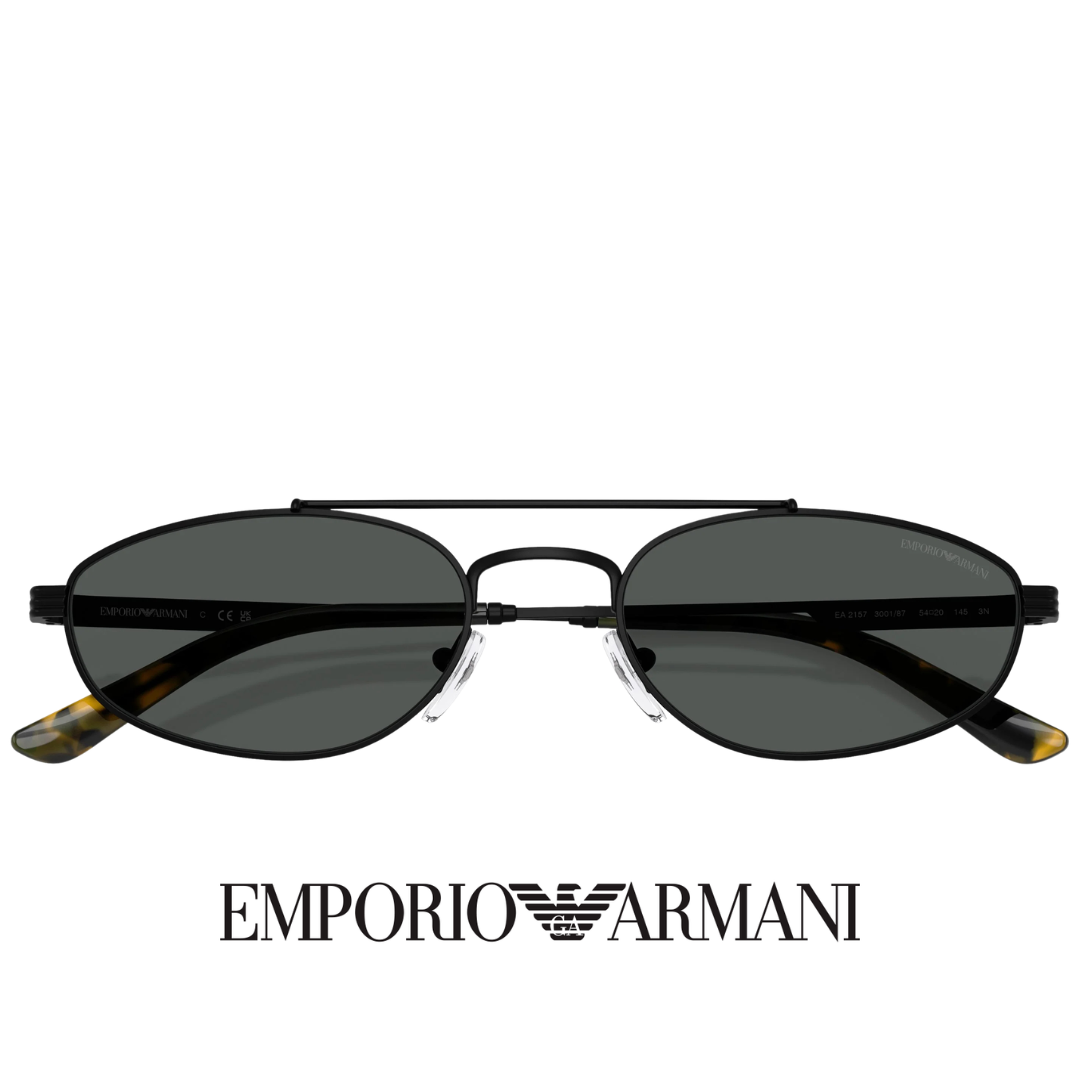 Emporio Armani - Pilot / Oval - Matte / Black
