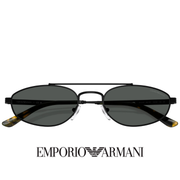 Emporio Armani - Pilot / Oval - Matte / Black