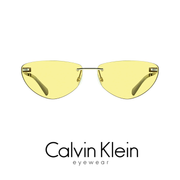Calvin Klein - Cat - Eye - Silver/Green