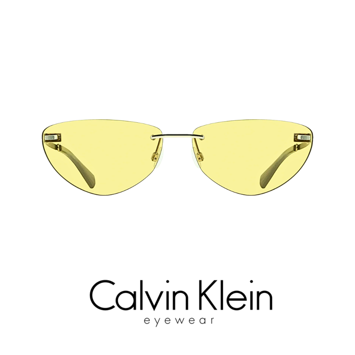 Calvin Klein - Cat - Eye - Silver/Green