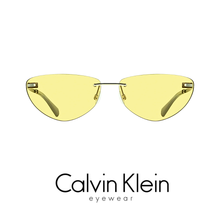 Calvin Klein - Cat - Eye - Silver/Green