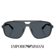 Emporio Armani - Aviator / Full Rim - Dark / Blue
