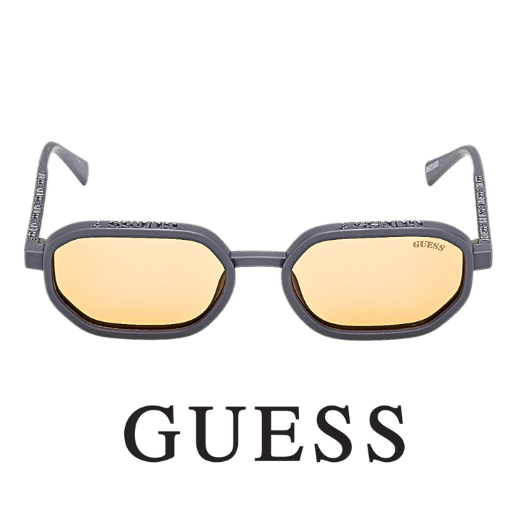 Guess - Geometric - Full / Rim - Matte / Gray