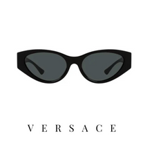 Versace - Cat Eye - Black / Dark Grey