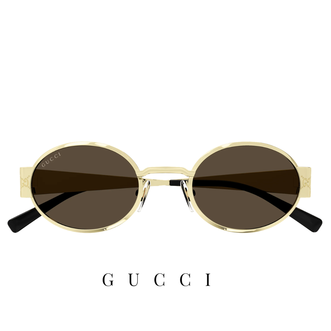 Gucci - Round / Oval - Shiny - Gold