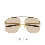 Gucci - Shiny Endura Gold - Aviator / Full Rim