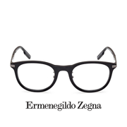 Ermenegildo Zegna Eyewear - Round Square - Black