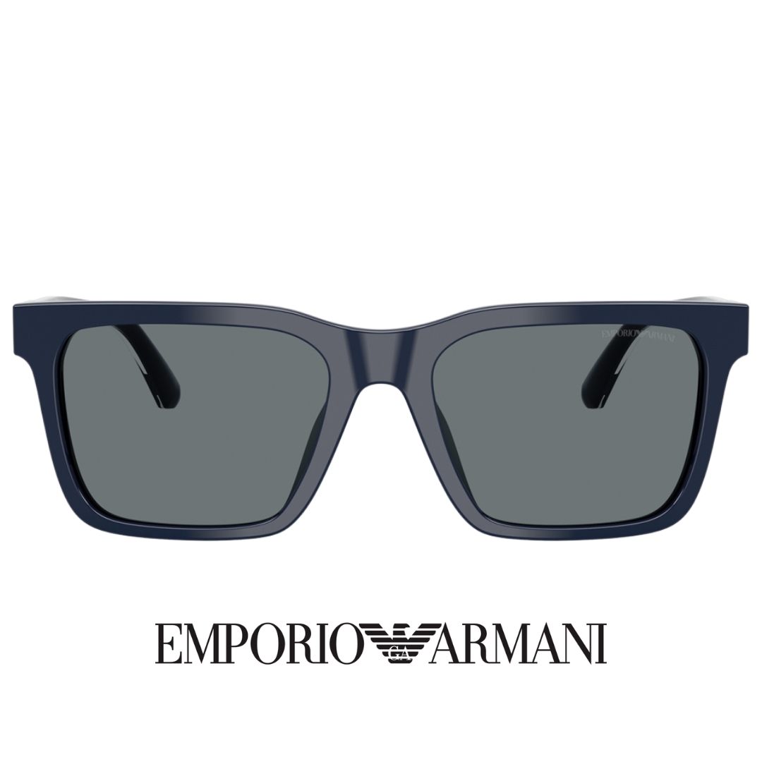 Emporio Armani - Square - Shiny / Blue