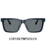 Emporio Armani - Square - Shiny / Blue