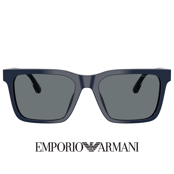 Emporio Armani - Square - Shiny / Blue