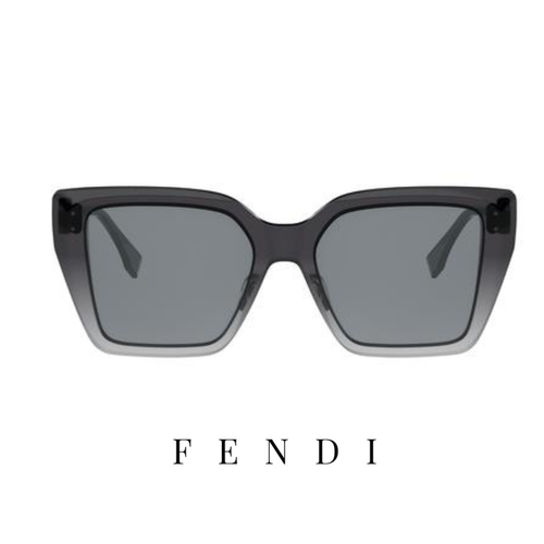 Fendi - Diamonds - Square -Shiny / Gray