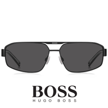 Hugo Boss - Square  - Matte Black